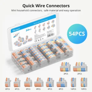 DIN RAIL WIRE CONNECTORS D1-2